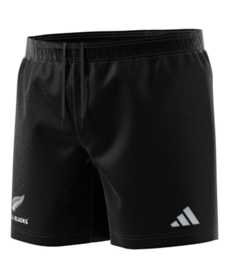 Adidas Men's Black New Zealand Rugby 2024/25 Home Training Shorts