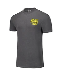 Image One Men's and Women's Black Lsu Tigers Hyper Local Large Mascot Stadium T-Shirt