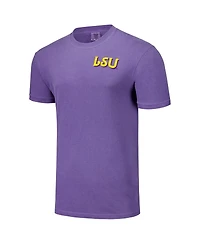 Image One Men's and Women's Purple Lsu Tigers Hyper Local Mardi Mascot T-Shirt