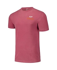 Image One Men's and Women's Maroon Virginia Tech Hokies Scenic Comfort Colors T-Shirt