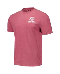 Image One Men's and Women's Maroon Texas A&M Aggies Scenic Comfort Colors T-Shirt