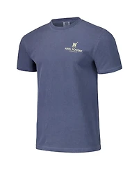 Image One Men's and Women's Navy Midshipmen Scenic Comfort Colors T-Shirt