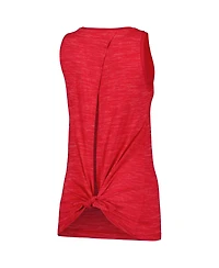 New Era Women's Red St. Louis Cardinals Space-Dye Active Tank Top