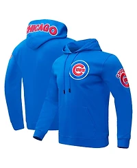 Pro Standard Men's Royal Chicago Cubs Team Logo Pullover Hoodie