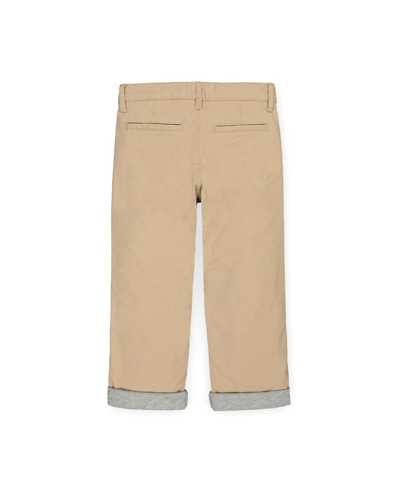 Hope & Henry Baby Boys Lined Chino Pant