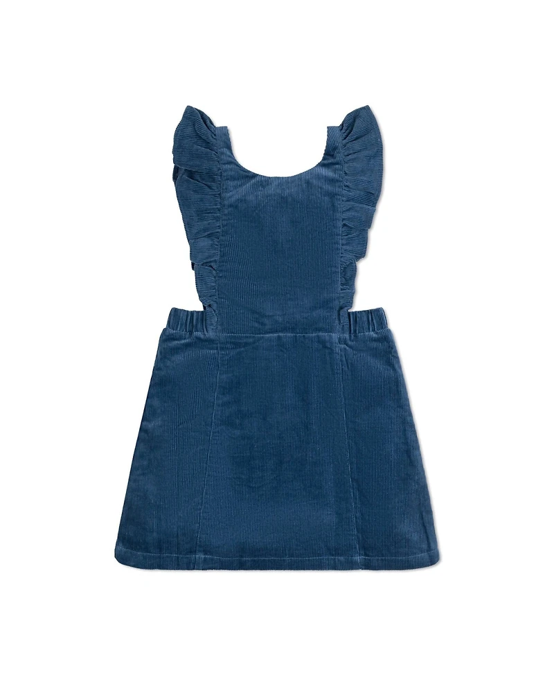 Hope & Henry Little Girls Short Sleeve Ruffle Jumper