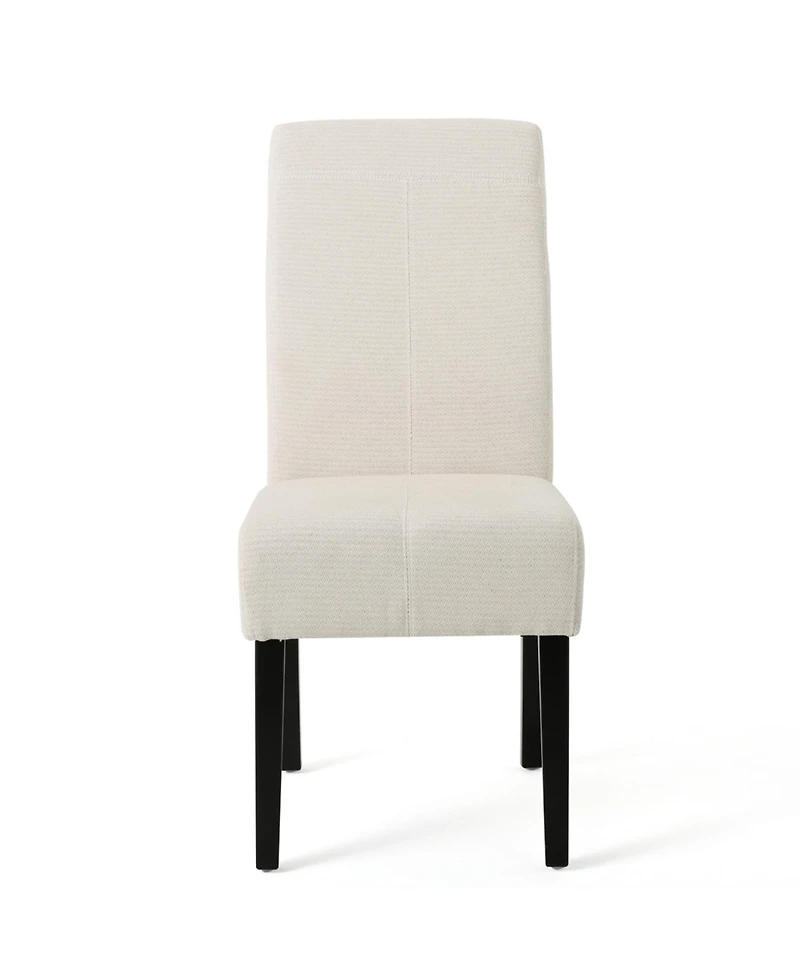 Simplie Fun Dining Chairs (Set Of 2): Contemporary, T-Stitch Design, Comfortable