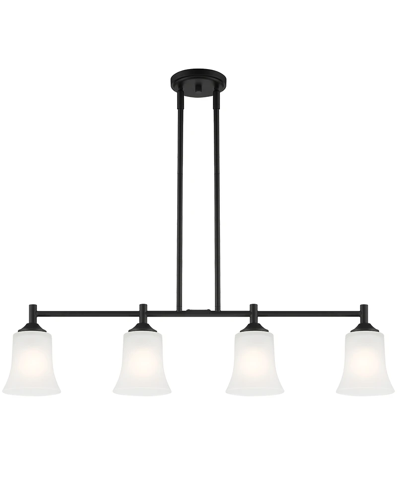 Designers Fountain Bronson 34" Metal 4 Light Island