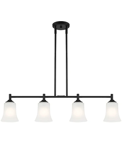 Designers Fountain Bronson 34" Metal 4 Light Island