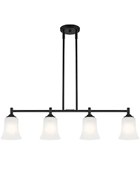 Designers Fountain Bronson 34" Metal 4 Light Island