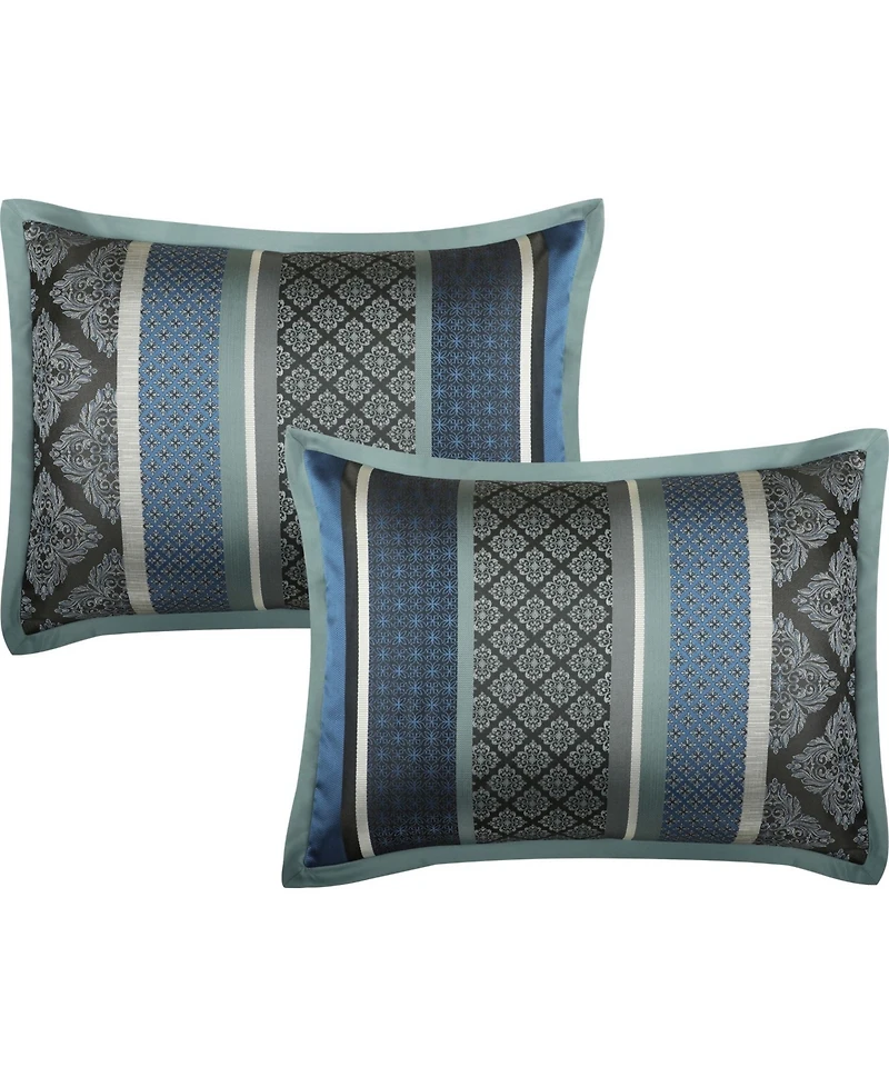 Stratford Park Tefia Jacquard Damask 7-Pc. Comforter Set