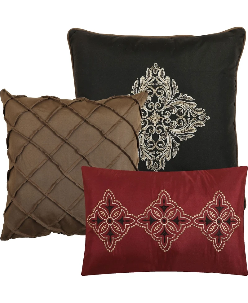 Stratford Park Tefia Jacquard Damask 7-Pc. Comforter Set