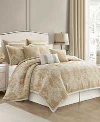 Stratford Park Djazira Damask 9-Pc. Comforter Set, Queen