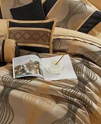 Stratford Park Kath Geometric 15-Pc. Comforter Set, King