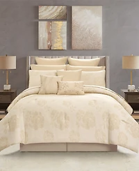 Stratford Park Feruza Floral 13-Pc. Comforter Set