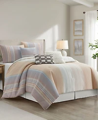 Stratford Park Cosette Stripe 7-Pc. Comforter Set