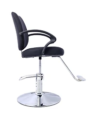 Simplie Fun Heavy-Duty Salon Chair with Hydraulic Pump and Barber Cape