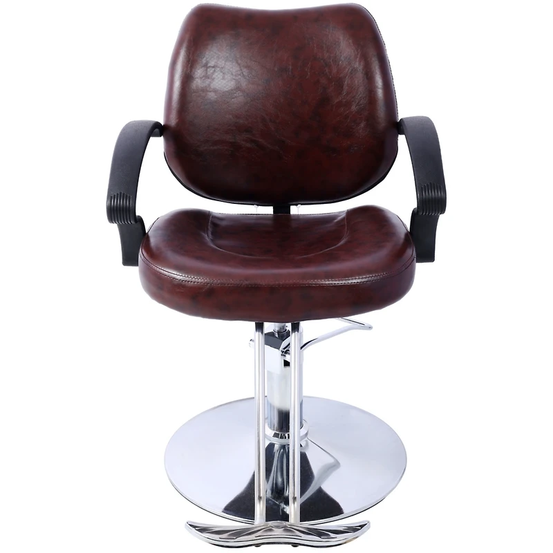 Simplie Fun Heavy-Duty Salon Chair with Hydraulic Pump and Barber Cape