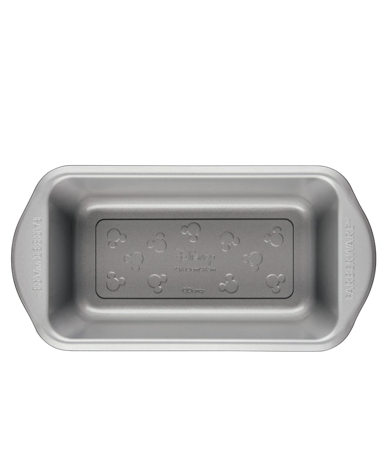 Farberware Bake with Mickey Mouse 9 x 5 Inch Loaf Pan