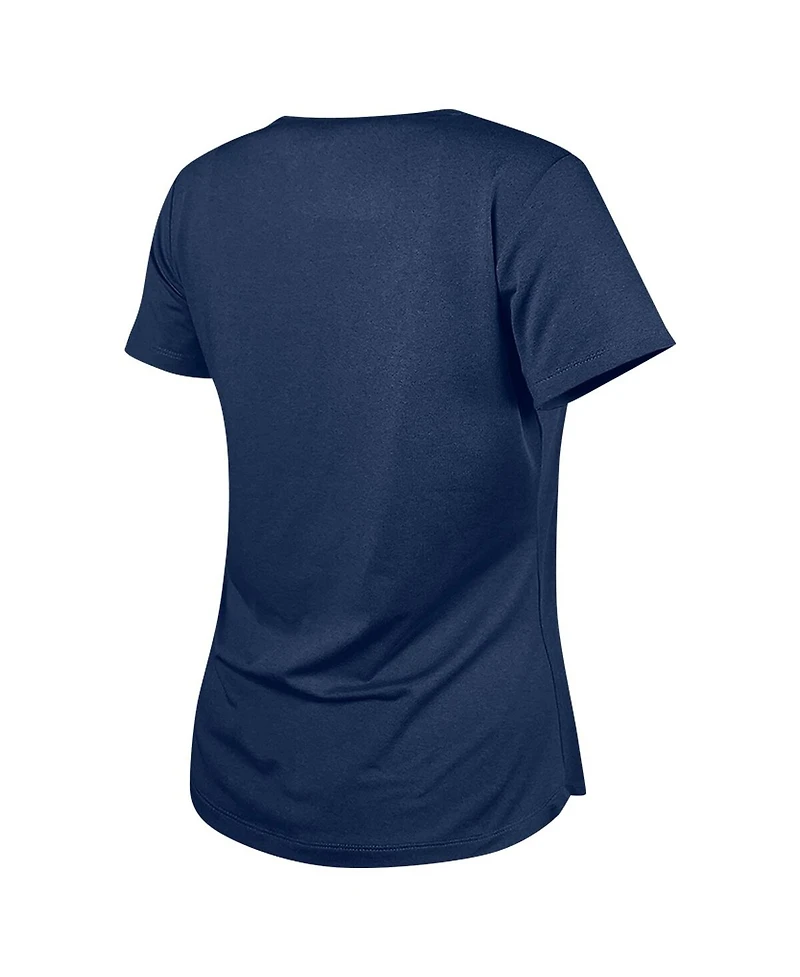 New Era Women's Navy Chicago Cubs Americana T-Shirt