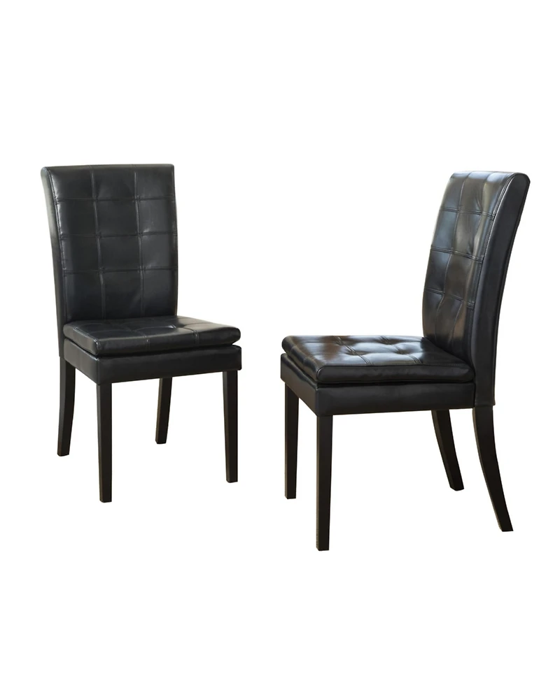 Streamdale Barrington Bonded Leather Tufted Dining Chair
