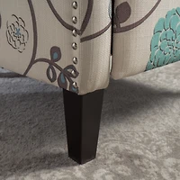 Streamdale Traditional Wingback Recliner With Studded Border