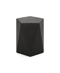 Streamdale Apollo Geometric Gem-Cut Side Table