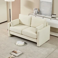Streamdale Modern Chenille Loveseat Comfort, Style, and Versatility