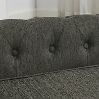 Streamdale Elevated Dog Sofa Bed for Medium & Large Dogs, Dark Grey