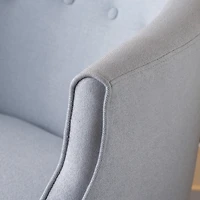 Streamdale Plush Barrel Chair Comfort And Style For Relaxation