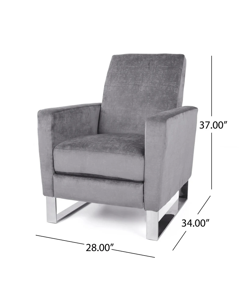 Streamdale Furniture Modern Push-Back Recliner For Comfort And Style