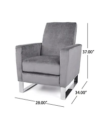 Streamdale Furniture Modern Push-Back Recliner For Comfort And Style