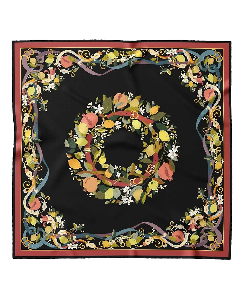 Anthea - Hand Rolled Silk Foulard for Women