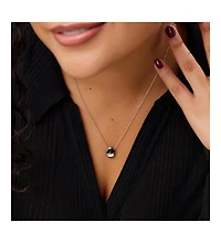 Ana Luisa Silver Pendant Necklace - Pebble Mini Silver
