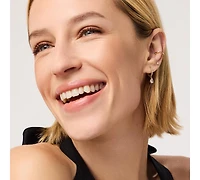 Ana Luisa Delicate Huggie Hoops - Elise