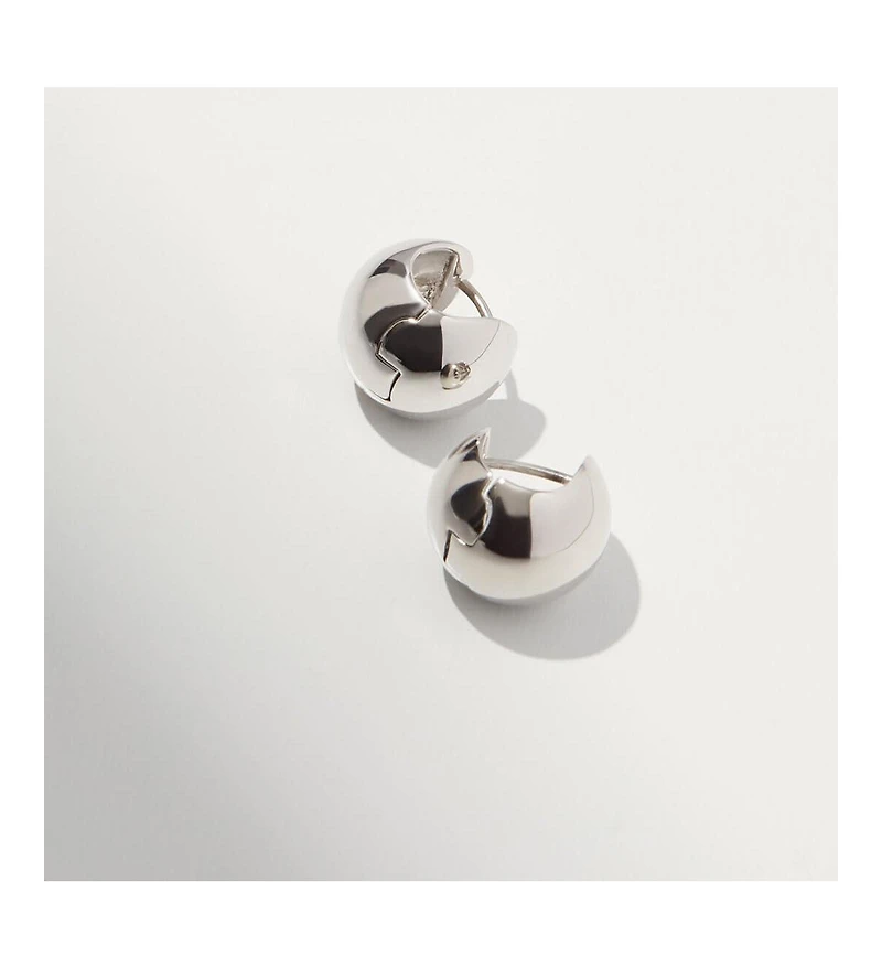 Ana Luisa Sphere Hoop Earrings - Mini Abby