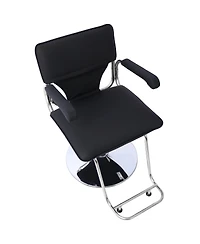 Simplie Fun Heavy-Duty Salon Chair with Barber Cape