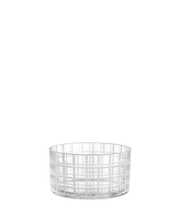 Orrefors Checkers Crystal Decor Bowl Small-3.35"