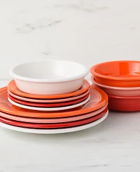 Fiesta Sunset Horizon Classic Rim 12 Pc. Dinnerware Set, Service For 4