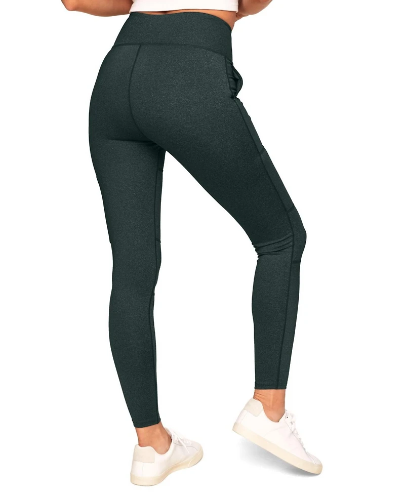 Walkpop Women's Haley Compression Active Legging With Multi-Pocket Detail