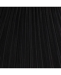 Springcrest Black Mushroom Pleated Large Empire Lamp Shade 7" Top x 17" Bottom x 11" High x 11.5" Slant (Spider) Replacement with