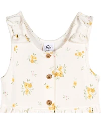 Gerber Toddler Girls Sleeveless Romper Jumpsuit