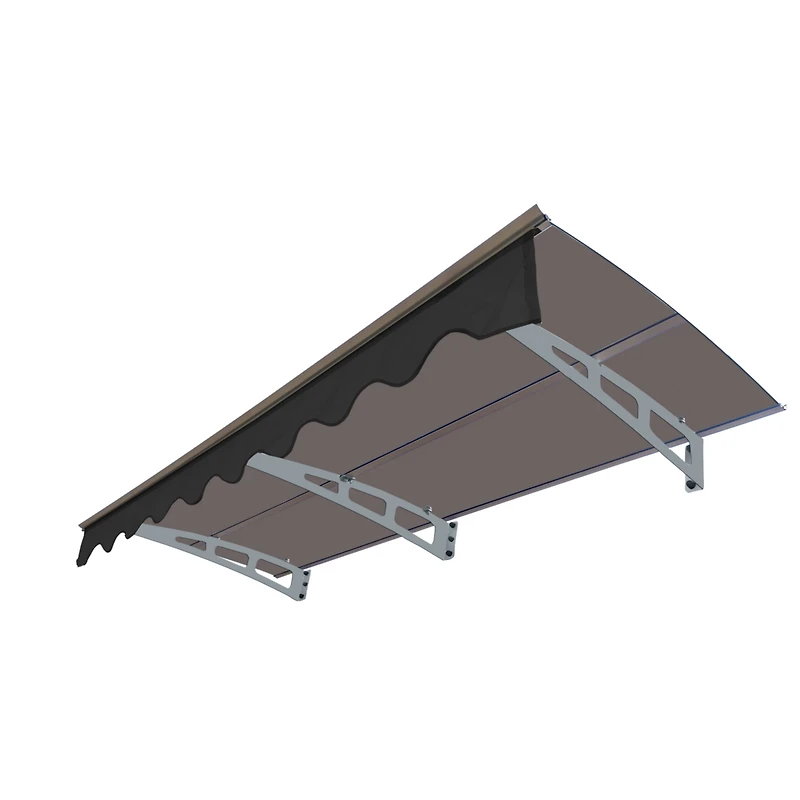 Streamdale Polycarbonate Door Window Awning, 79" x 34