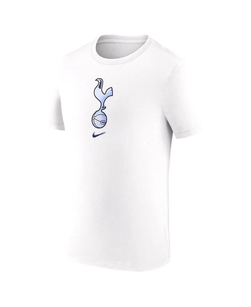 Nike Men's White Tottenham Hotspur Crest T-Shirt