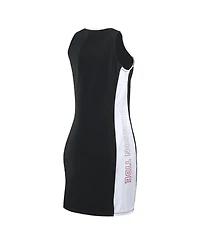 Wear by Erin Andrews Women's Black Alabama Crimson Tide Bodyframing Tank Dress