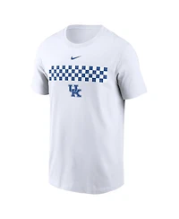 Nike Men's White Kentucky Wildcats Campus Pattern T-Shirt