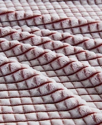 Madison Park Carved Plush Blanket