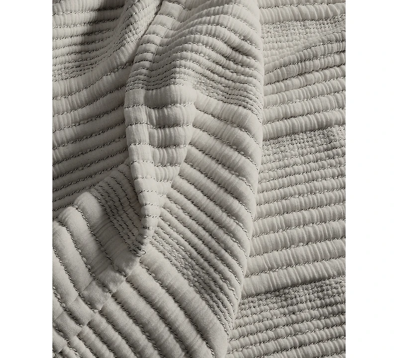 Last Act! Oake Cloud Channel Throw, 50" x 60", Exclusively at Macy's