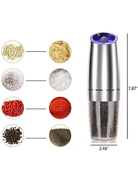 Salt and Pepper Grinder Set Automatic Battery Operated 2 Pcs