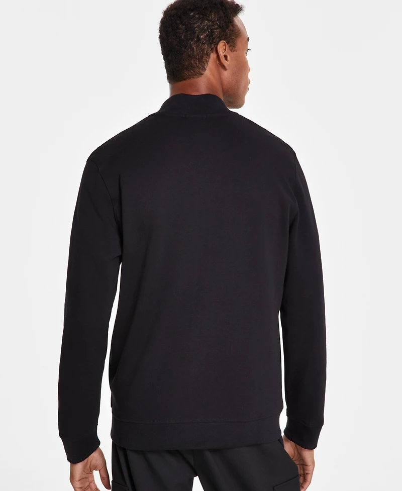 Alfani Men's Pique Knit Bomber Jacket, Created for Macy's